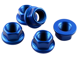 Racebolt Aluminum Sprocket Nuts M10x1.25 (Blue)