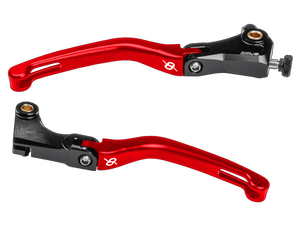 Bonamici BMW S1000RR Folding Levers (2020+) (Black/Red)