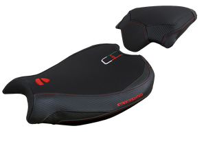 Tappezzeria Ducati Streetfighter V2 Seat Cover (SingleArm Rear) (w/Logo)