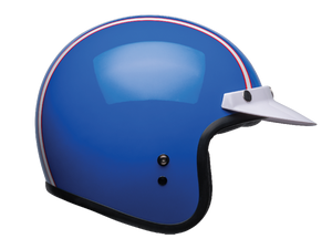 Bell "Custom 500" Helmet Six Day McQueen Gloss Blue / White