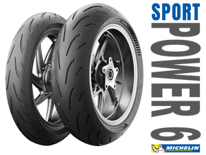 Michelin Power 6 Sportbike Motorcycle Tires