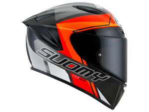 Suomy "TX-Pro" Carbon Helmet Glam Orange/Gray