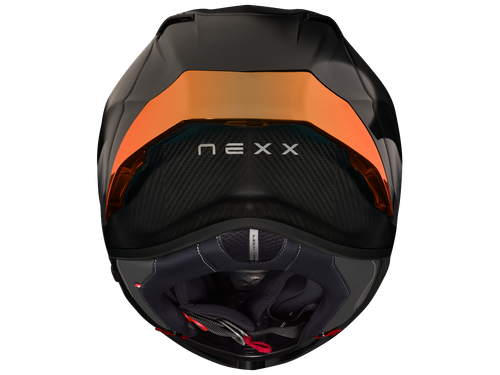 Nexx X.R3R Helmet Carbon ZeroPro2 Matte Black/Red (+iridium red visor)