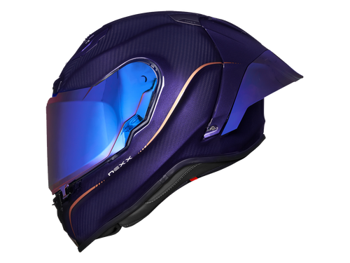 Nexx X.R3R Helmet Carbon Hagibis Purple On Sale