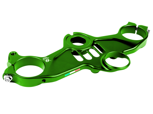 Save on Bonamici Top Triple Clamp Kawasaki Ninja ZX-10R (Green) (w/Key Hole for Street Use) (2021+)