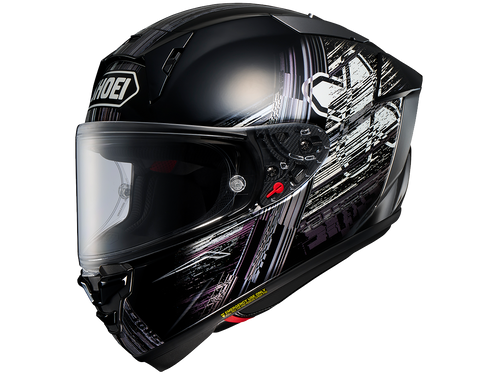 Shoei X-15 Cross Logo Helmet TC5 Black/Gray/White