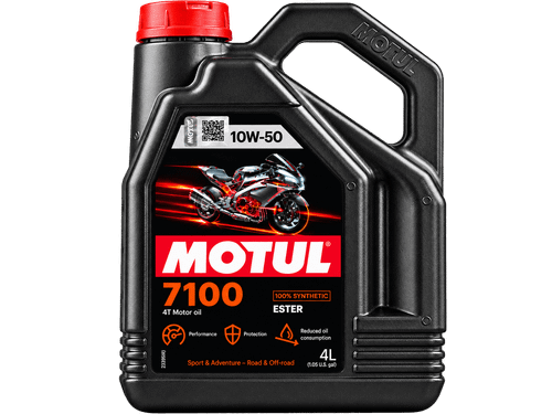 Motul 7100 Full Synthetic Oil 10W50 (4lt) | Motorcycle Oil