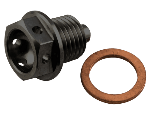 Pro-Bolt Titanium Race Drilled Magnetic Drain Bolt M12x1.5x15 (Black)
Ducati 1098
Ducati 1198
Ducati 848 / Streetfighter
Ducati Desmosedici
Ducati Diavel
Ducati Hypermotard
Ducati Monster 996
Ducati Multistrada
Ducati Sport Classic
Honda CBR 1000RR (2004+)
Honda CBR 1000RR-R
Honda CBR 600RR
Honda Grom
Honda RC51
Kawasaki Ninja 250
Kawasaki Ninja 300
Kawasaki Ninja 400
Kawasaki Ninja 500
Kawasaki Ninja H2/R
Kawasaki Z1000 / Z800
Kawasaki ZX-10R (2011+)
Kawasaki ZX-14R
Kawasaki ZX-6R (2003+)
Kawaskaki ZX-4R (2024+)
Yamaha R3
*Please Check your Bike to Ensure Proper Sizing / Fitment