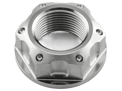 Pro-Bolt Titanium Rear Axle Nut M22x1.5
Fits Motorcycles with M22x1.5 Axle Nuts including:
Honda CBR1000RR Fireblade (2004-2016)
Honda CBR600RR (2003+)
Honda CBR929RR
Honda CBR954RR
Honda VTR1000 SP1/SP2 RC51
Suzuki GSX-R600 (2011+)
Suzuki GSX-R750 (2011+)
*Please Check your Bike to Ensure Proper Sizing / Fitment