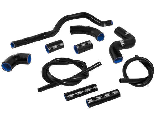 Samco Performance Radiator Hose Kit Aprilia RSV4 (2009+) (OEM Style) (Black