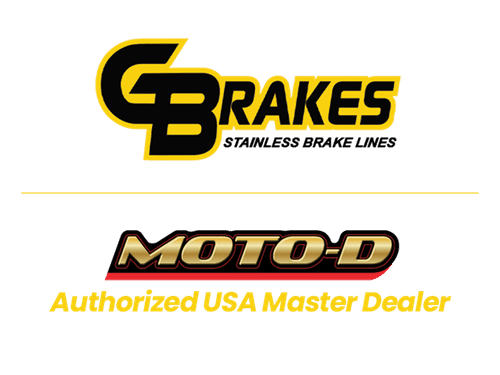 GBrakes Discacciati Thumb Brake Custom Brake Line (M10x1.0 Banjos) (1 Line)