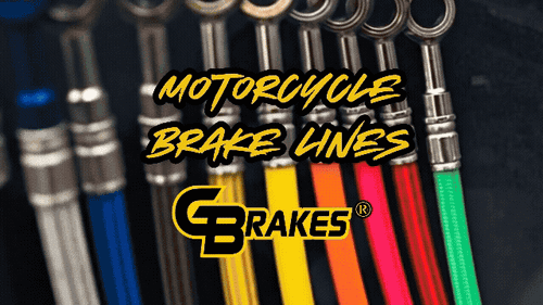 GBrakes Discacciati Thumb Brake Custom Brake Line (M10x1.0 Banjos) (1 Line)
