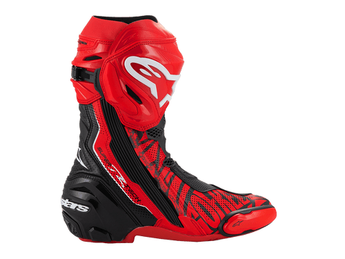 Alpinestars Supertech R Vented Boots LE Bagnaia (Red/Black)