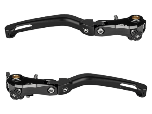 Bonamici Ducati Panigale V4 S/R Brake & Clutch Levers (2025+) (Black)