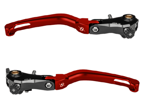 Bonamici Ducati Panigale V4 S/R Brake & Clutch Levers (2025+) (Red)