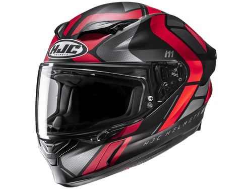 HJC i11 Helmet Sub MC1SF Black/Gray/Red