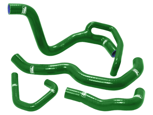 Samco Radiator Hose Kit Kawasaki Ninja ZX-6R (2009+) (Y-Piece Race) (Green)