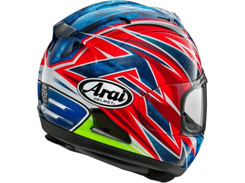 Arai Corsair-X Ogura Helmet Red/Blue/Yellow
