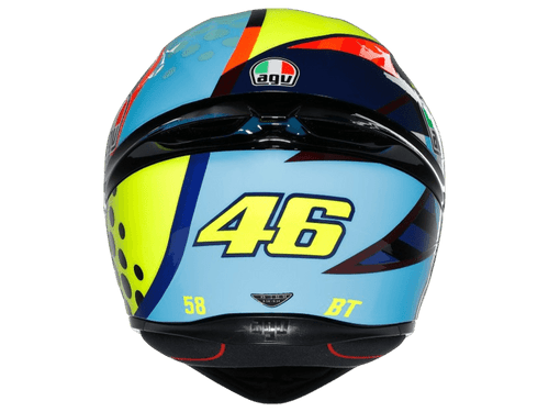 AGV K1 S Rossi Winter Test 2020 Helmet  Blue/Yellow/Black AGV K1 S Rossi Winter Test 2020 Helmet  Blue/Yellow/Black
