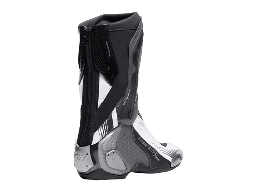 Dainese Torque 4 S Motorcycle Racing Boots (Black/White)