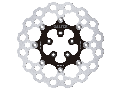Galfer Harley Davidson Fat Boy 107/114/117 Front Brake 300mm Floating Cubiq Rotor (GLF-DF835FLQ-A)