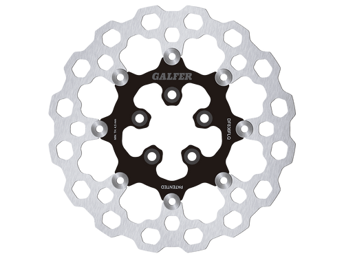 Galfer Harley Davidson Road King Rear Brake Floating Cubiq Rotor (2016-19) (GLF-DF836FLQ)