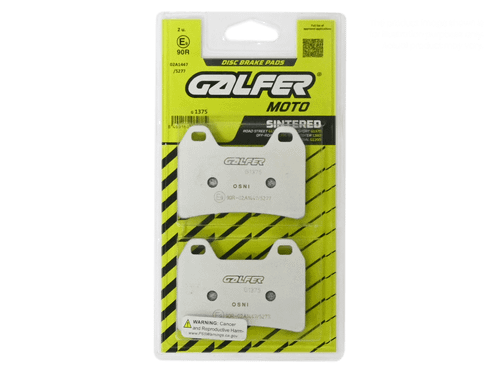 Galfer 1375 Street Brake Pads Ceramic Heat Barrier