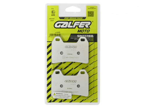 Galfer 1375 Street Brake Pads Ceramic Heat Barrier