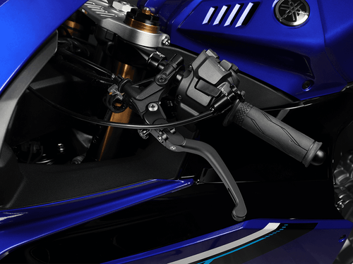 Bonamici Yamaha R9 Brake & Clutch Levers (Black/Blue)