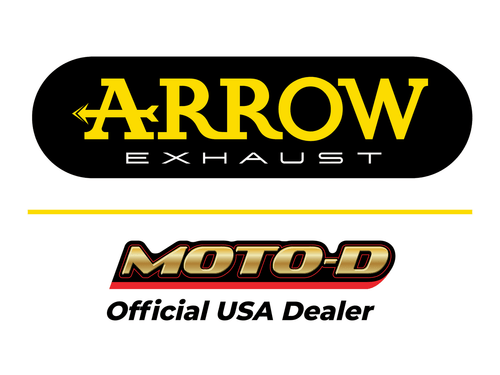 Arrow Exhaust Ducati 1299 Panigale Twin Titanium Works Carbon Cap Homologated Slip-on Exhaust
