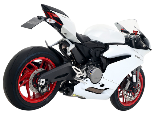Arrow Exhaust Ducati 959 Panigale Twin Titanium Work Carbon Cap Silencer Slip-on Exhaust
