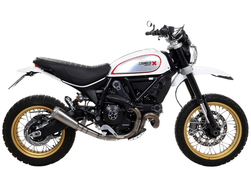 Arrow Exhaust Ducati Scrambler 800 Desert Sled Full Titanium Pro-Race Semi-Full Exhaust (17-20)