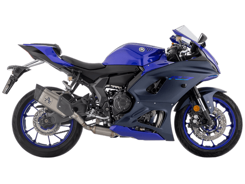 Arrow Exhaust Yamaha R7 Full Titanium Pista Carbon Cap Silencer Full Exhaust w/ Titanium Link Pipe and Header