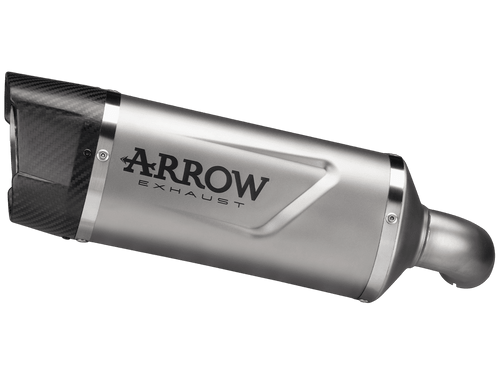 Arrow Exhaust Yamaha MT-10 Titanium Indy-Race Evo Carbon Cap Silencer Semi-Full Exhaust w/ Titanium Link Pipe