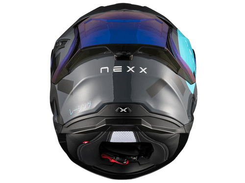 Nexx Y.100R Helmet Nippon Grey (+iridium blue visor)