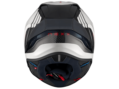 Nexx X.R3R Helmet Carbon Apex Glossy Carbon / White (+dark smoke visor)