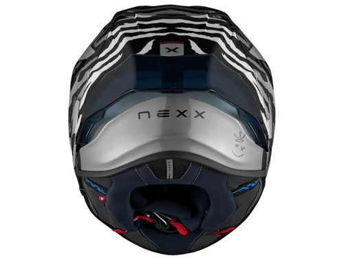 Nexx X.R3R Helmet Carbon Ziger Black / Grey (+dark smoke visor)