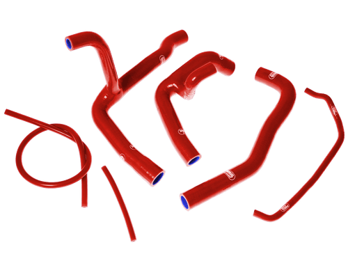 Samco Radiator Hose Kit Yamaha R6 (2006+) (Red)