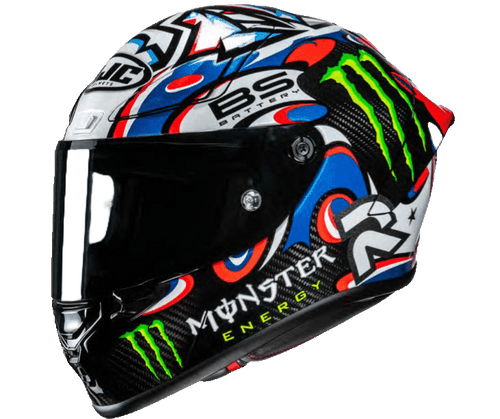 HJC RPHA 1N v2 Carbon Helmet Quartararo Le Mans 3 White / Black