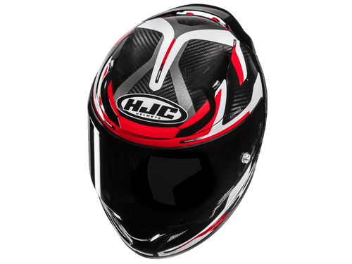 HJC RPHA 12N Carbon Helmet Xentra MC-1 Red / White / Carbon
