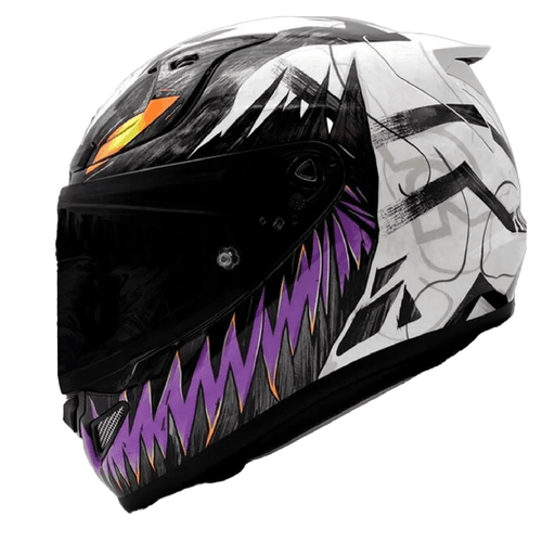 HJC RPHA 12N Helmet Anti Venom II White / Black / Purple