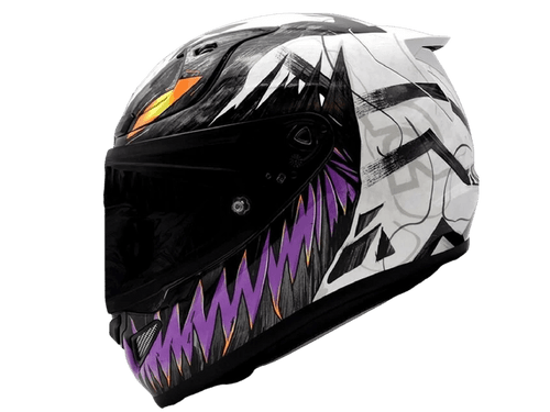 HJC RPHA 12N Helmet Anti Venom II White / Black / Purple