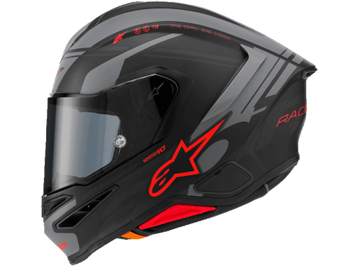 Alpinestars Supertech R7 Helmet A-Core (Black / Red)