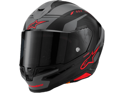 Alpinestars Supertech R7 Helmet A-Core (Black / Red)