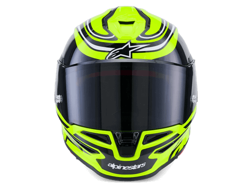 Alpinestars Supertech R7 Helmet Zeal (Yellow / Black)