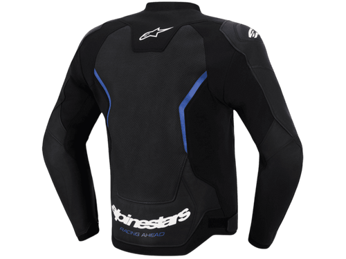 Alpinestars GP Force v2 Airflow Leather Jacket (Black / Blue)