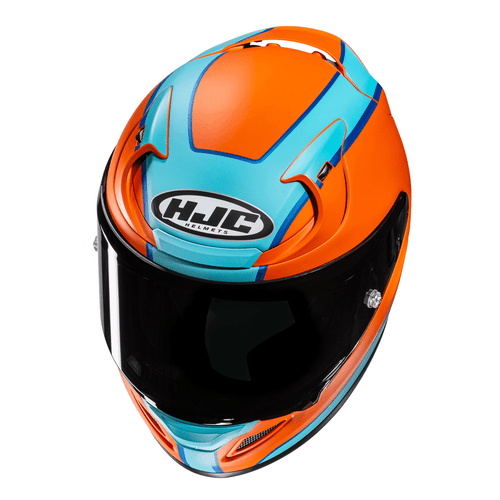 HJC RPHA 12N Helmet Respon Orange / Blue