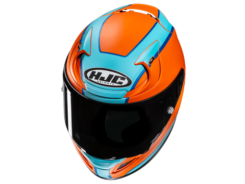 HJC RPHA 12N Helmet Respon Orange / Blue