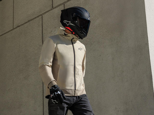 Alpinestars Radium Tech Hoodie at Home on City Streets