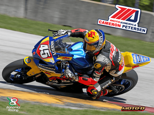 Cameron Petersen and Bonamici Racing